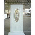 Fangda Stained Steel Glass Puerta exterior